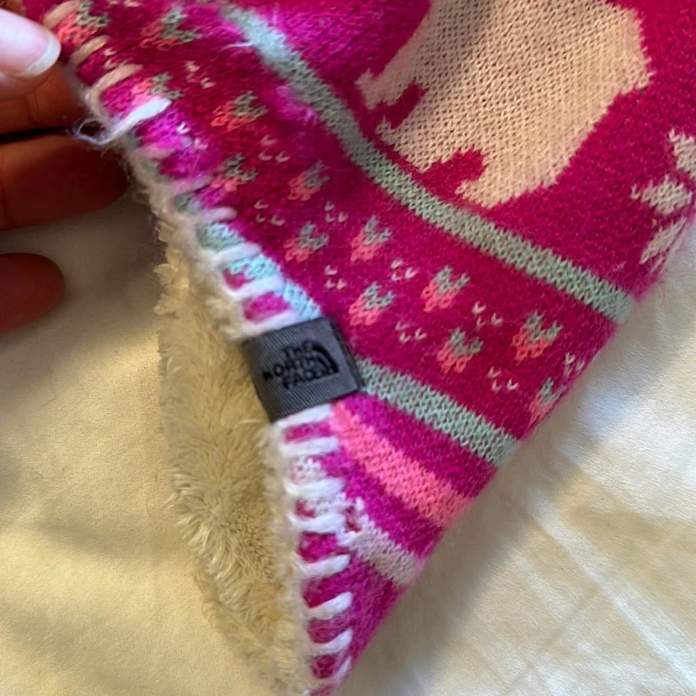North Face “Fur” Lined Winter Hat